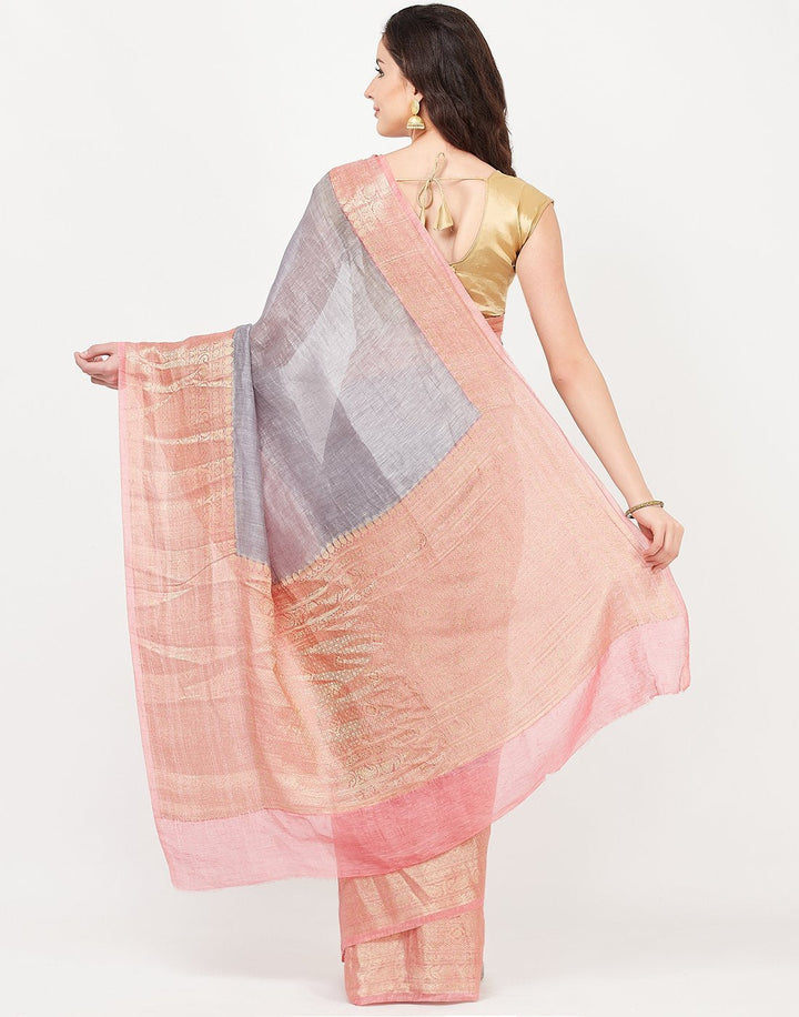 MBZ Meena Bazaar-Cotton Woven Saree