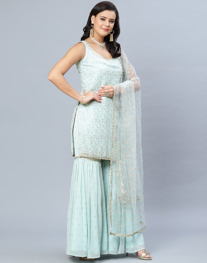 Georgette Salwar Kameez Stitched Suit