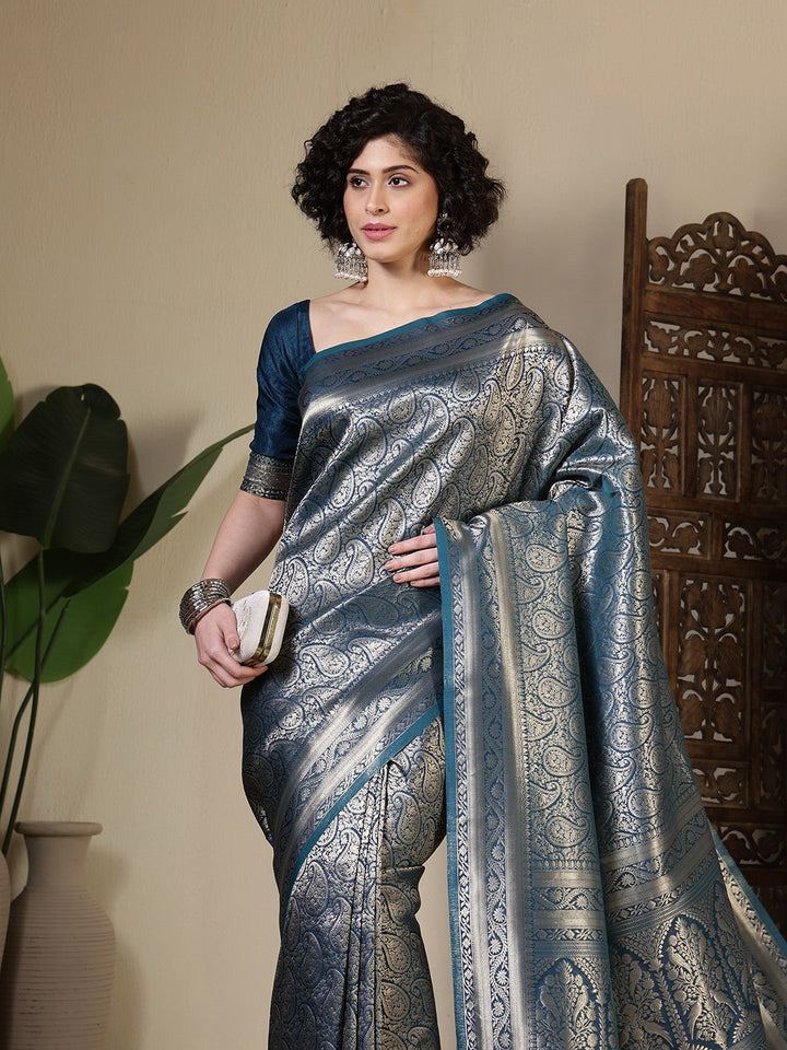 Woven Design Art Silk Saree