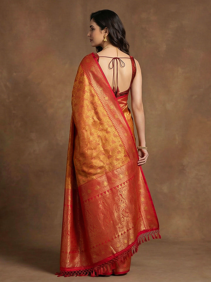 Woven Design Art Silk Saree