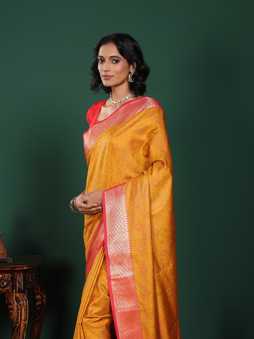 Woven Design Art Silk Saree