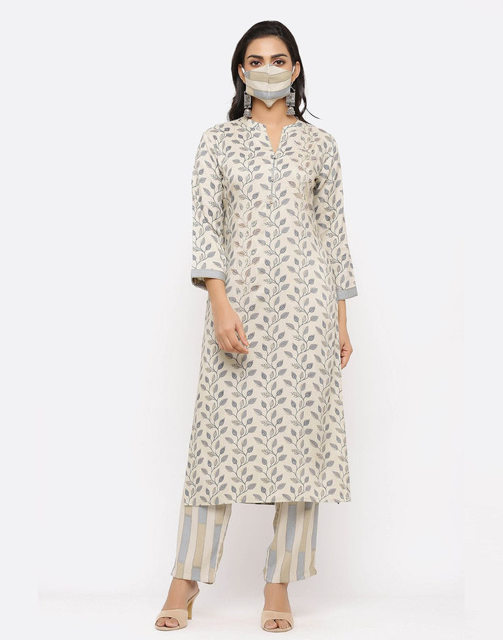 Printed Kurti With Pant