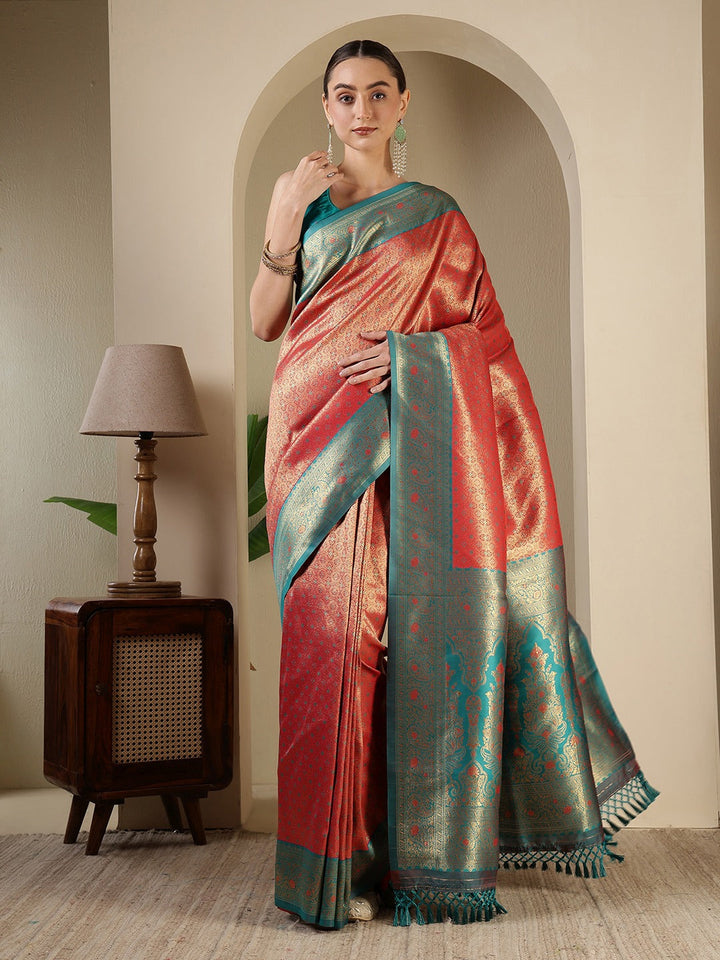 Woven Design Art Silk Saree