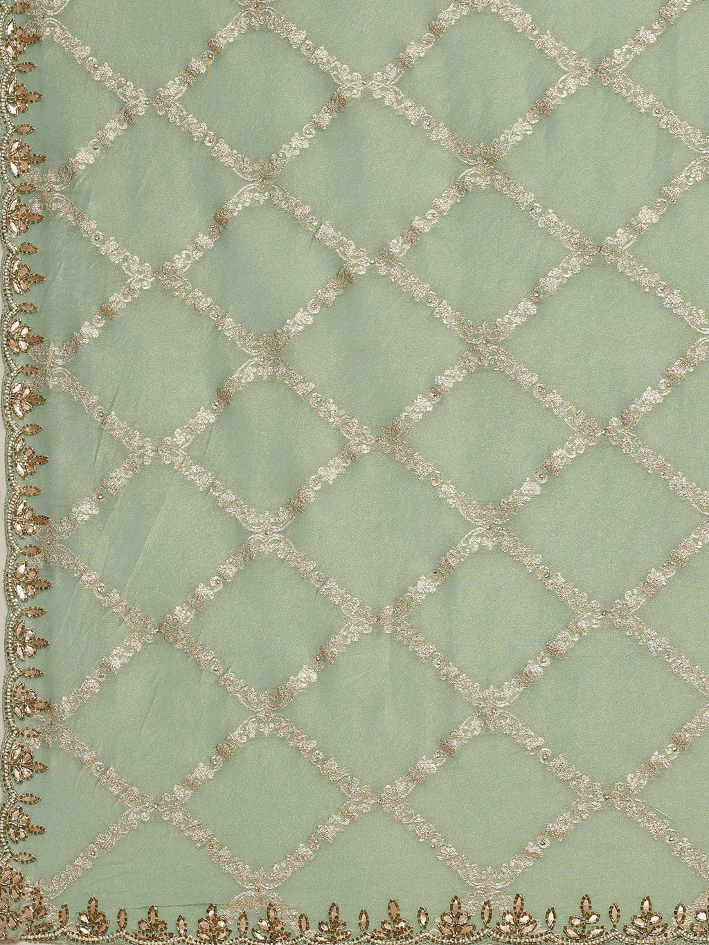 Cutdana Embroidered Banarasi Saree