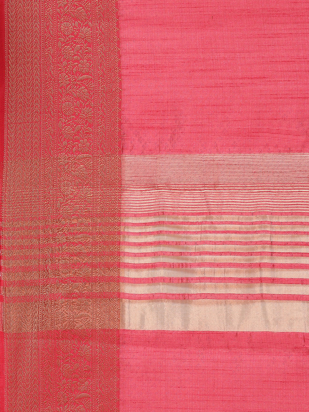 Zari Border Booti Handloom Woven Saree