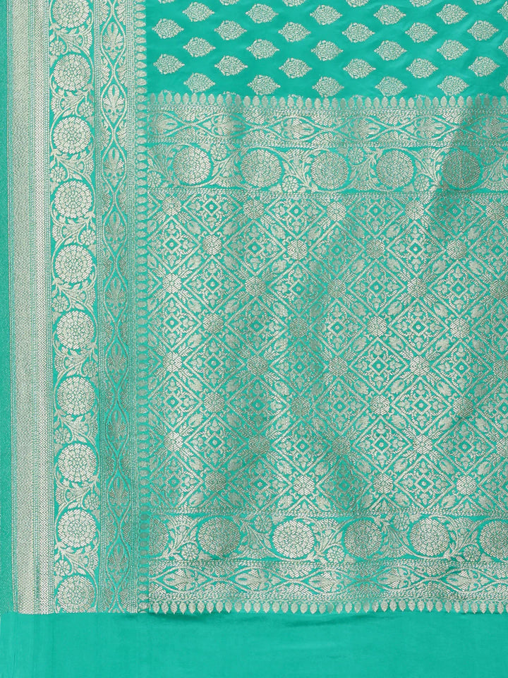 Zari Booti Handloom Woven Saree