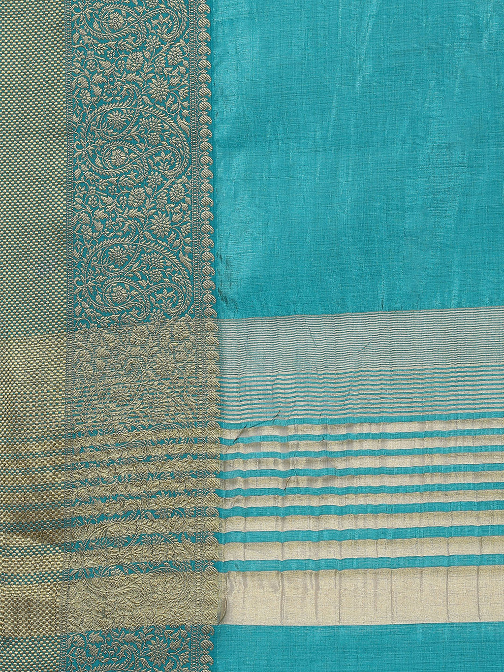 Zari Border Woven Art Handloom Saree