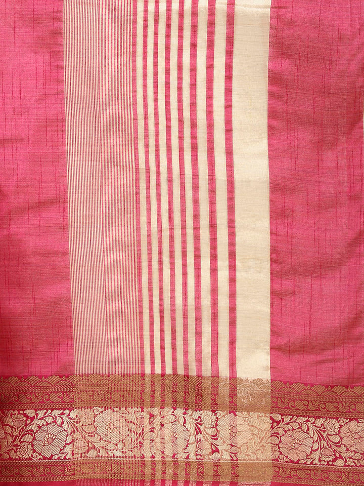 Zari Border Woven Handloom Saree
