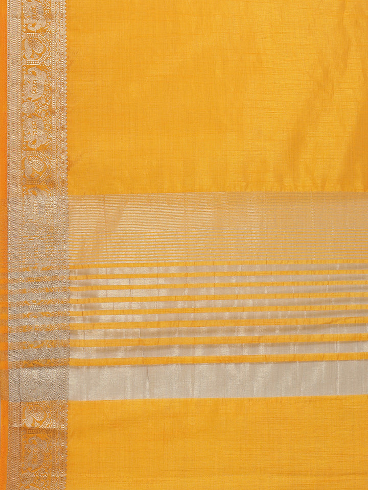 Zari Border Woven Handloom Saree