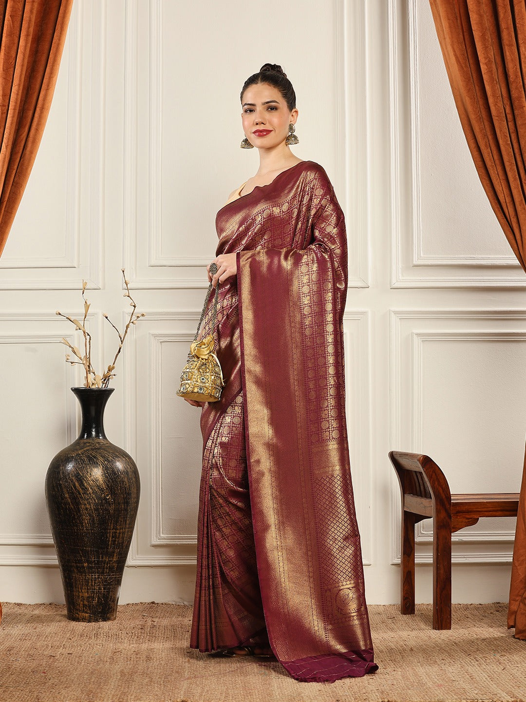 Woven Design Art Silk Saree