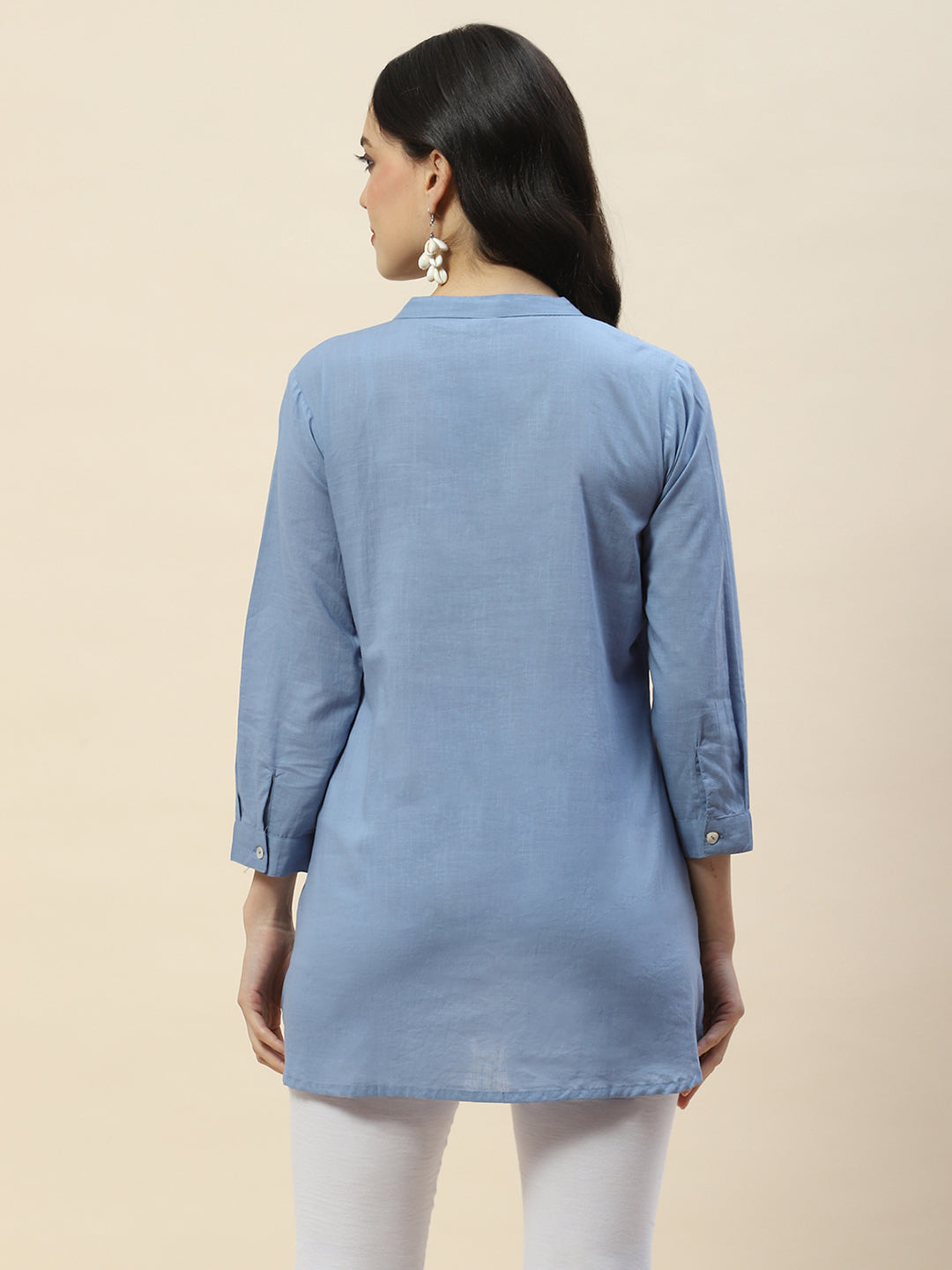 Printed Cotton Short Kurti