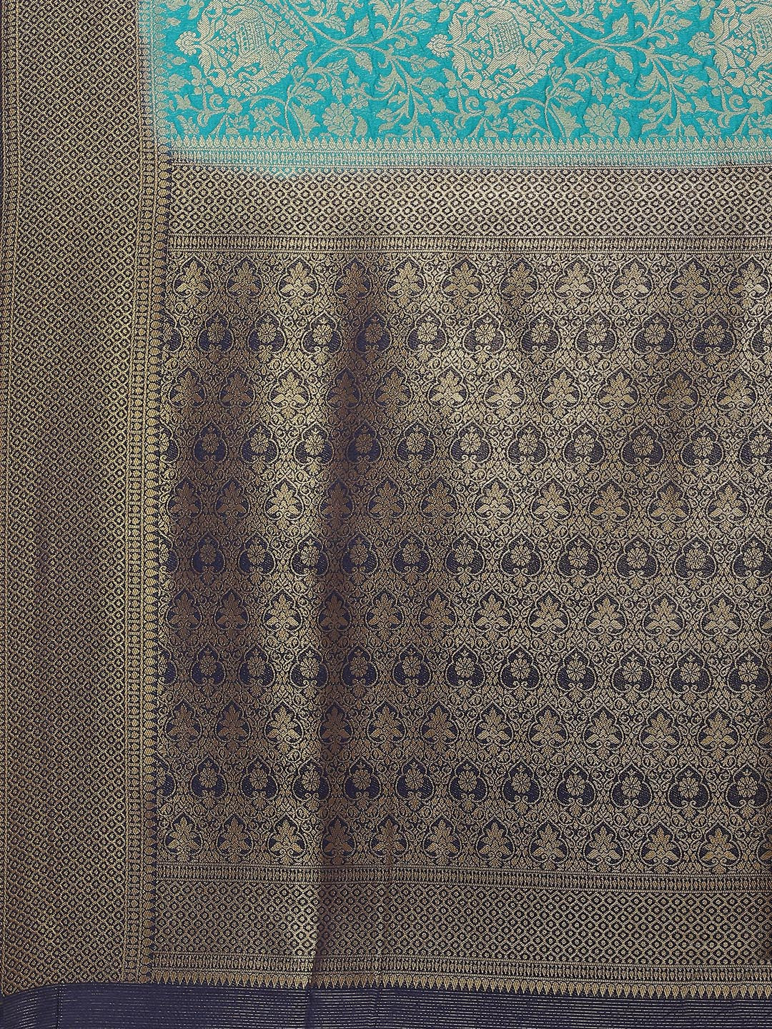 Zari Border Handloom Woven Saree