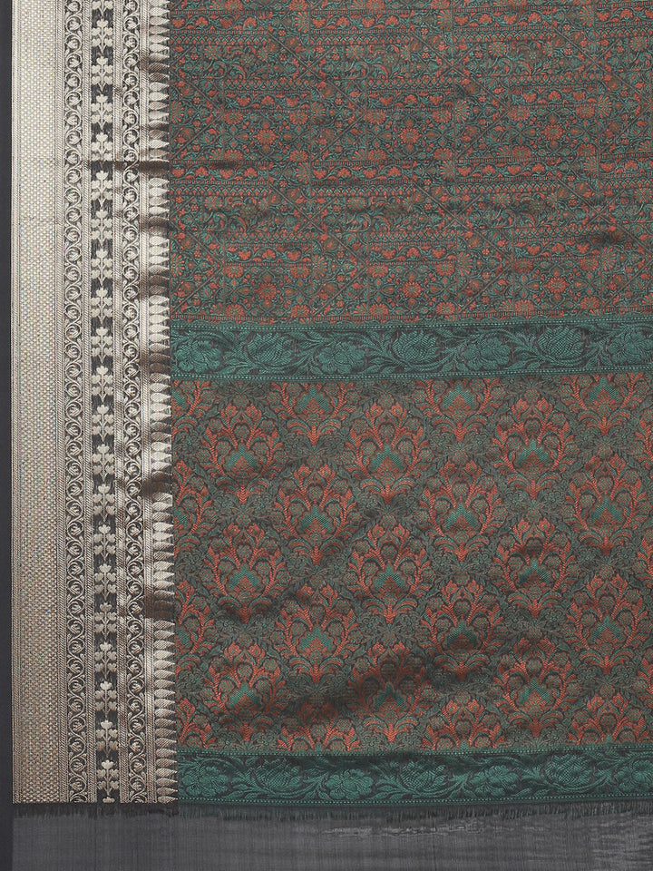 Zari Border Woven Cotton Saree