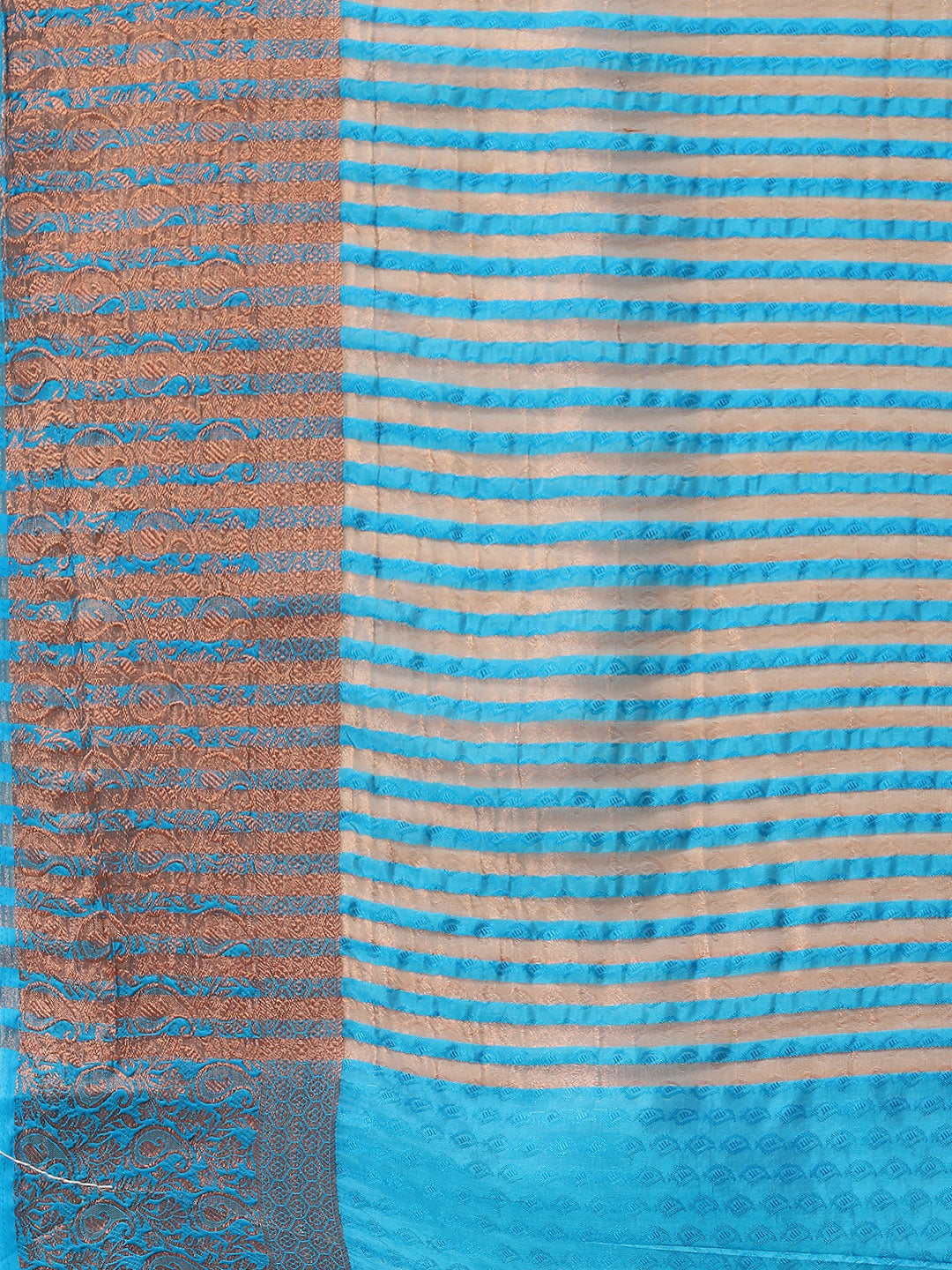Plain Zari Border Handloom Woven Saree