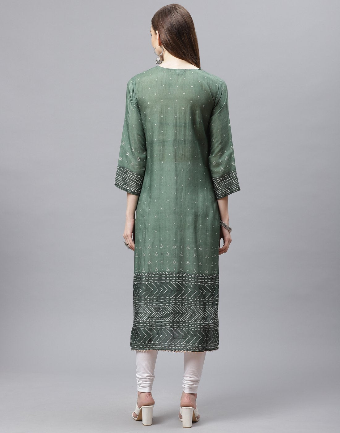 Elegant Straight Cotton Kurti