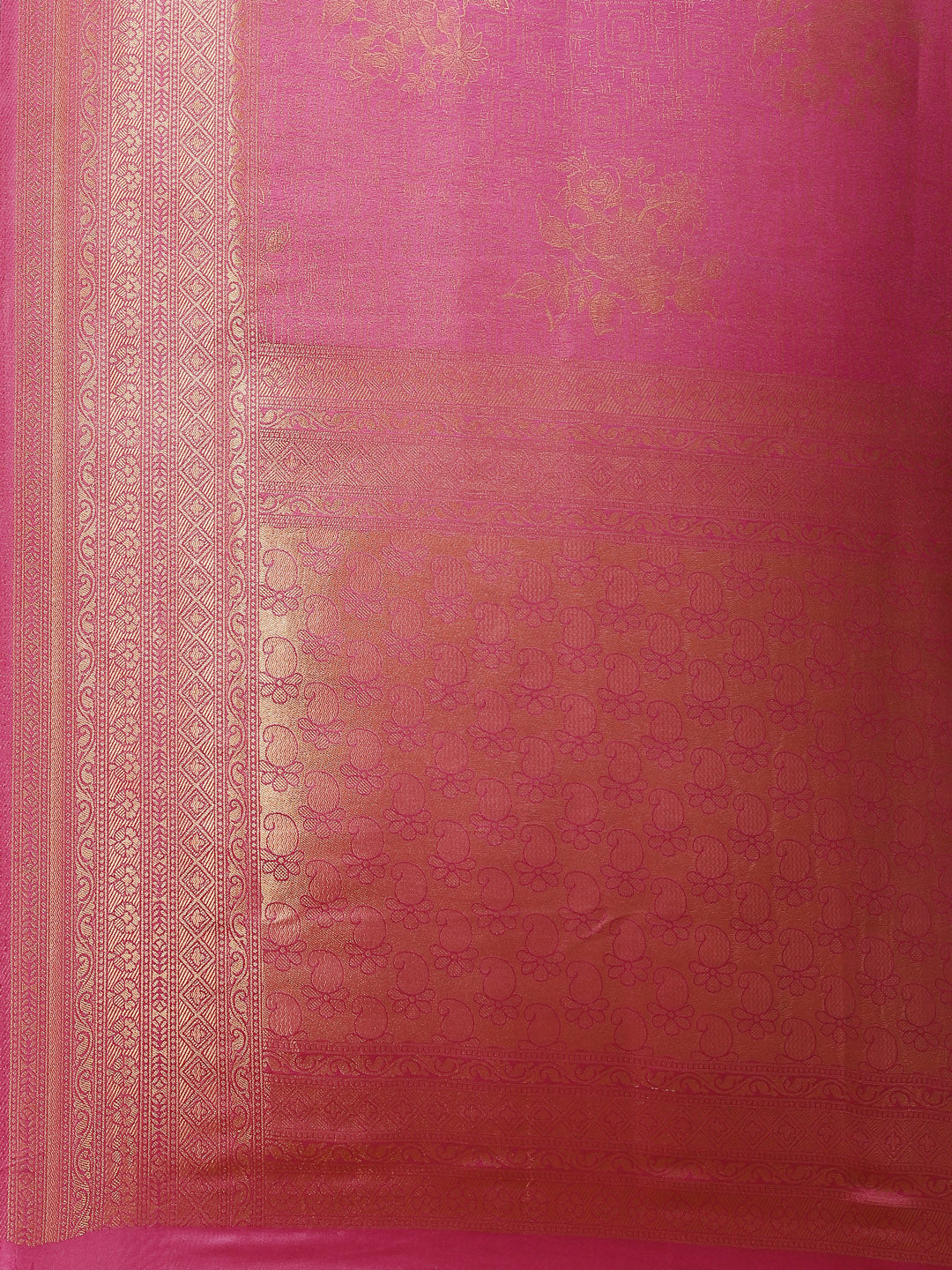 Zari Jaal Handloom Woven Saree