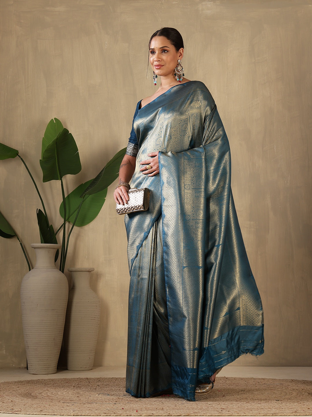 Woven Design Art Silk Saree