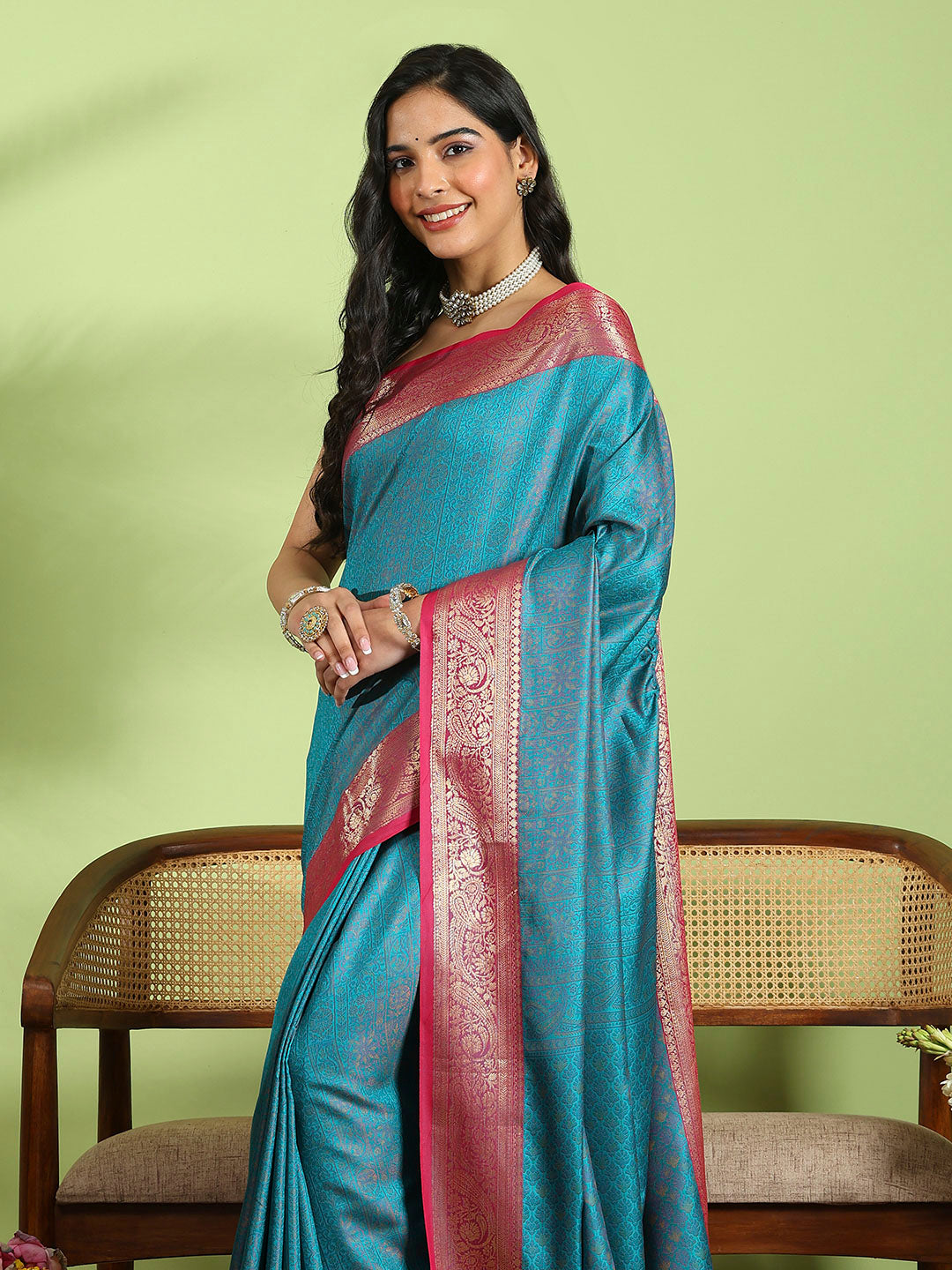 Woven Design Art Silk Saree