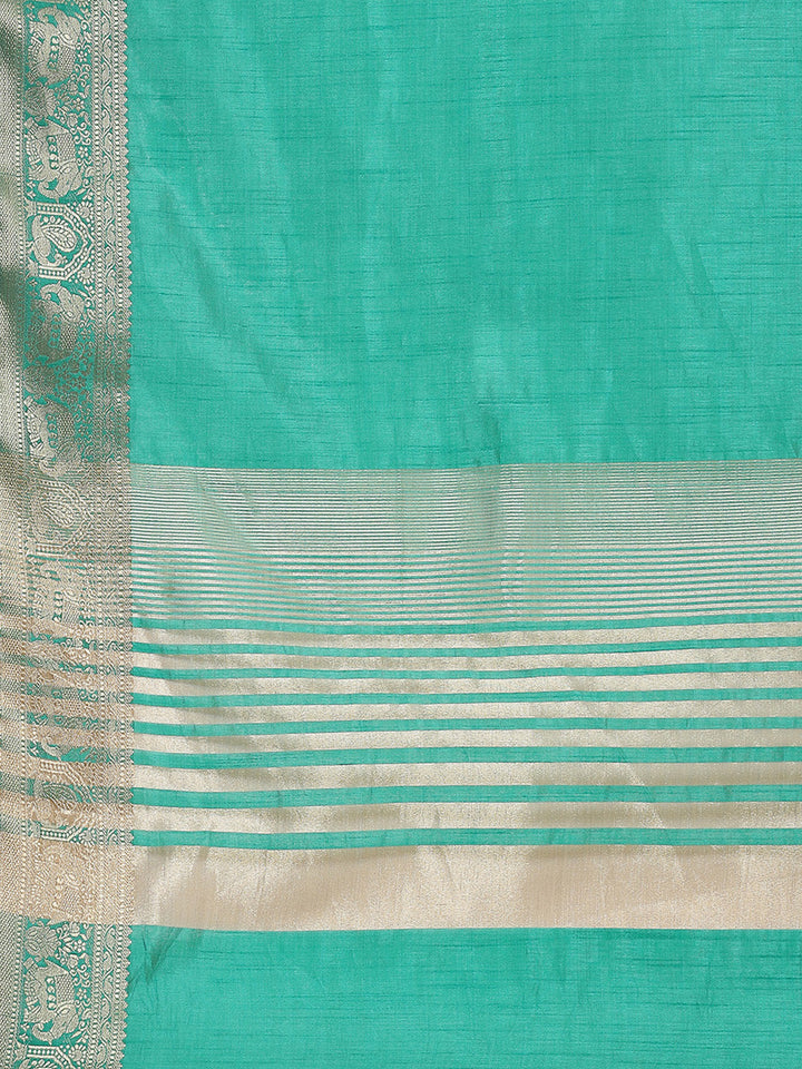 Zari Border Woven Handloom Saree