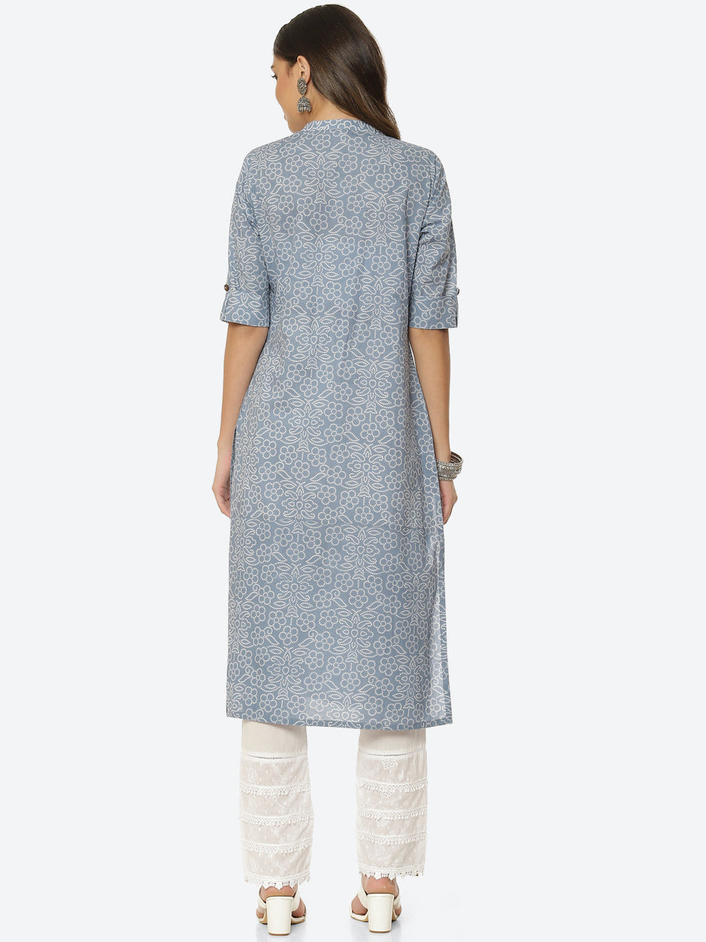 Printed Muslin Kurta