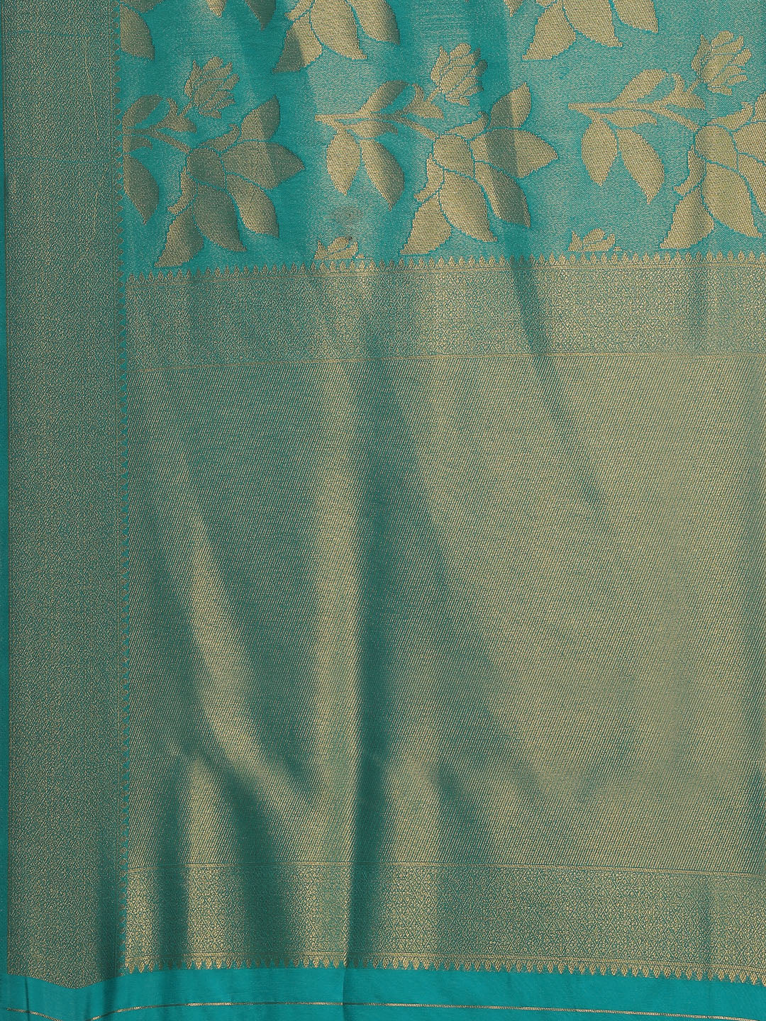 Brocade Zari Jaal Handloom Woven Saree