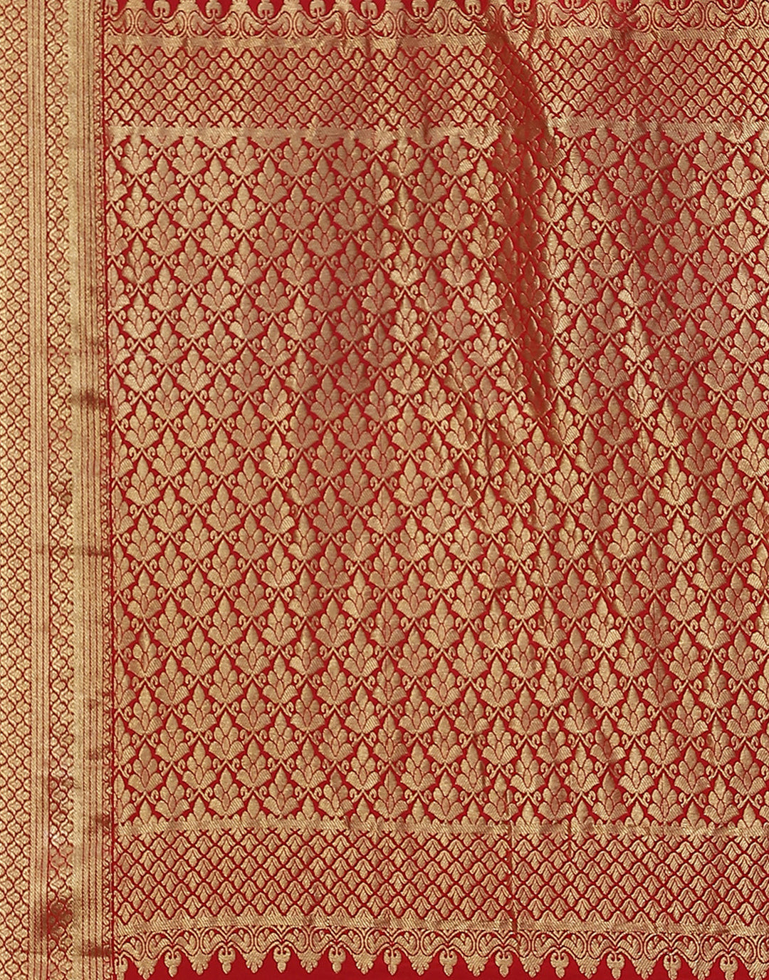 Zari Jaal Crepe Saree