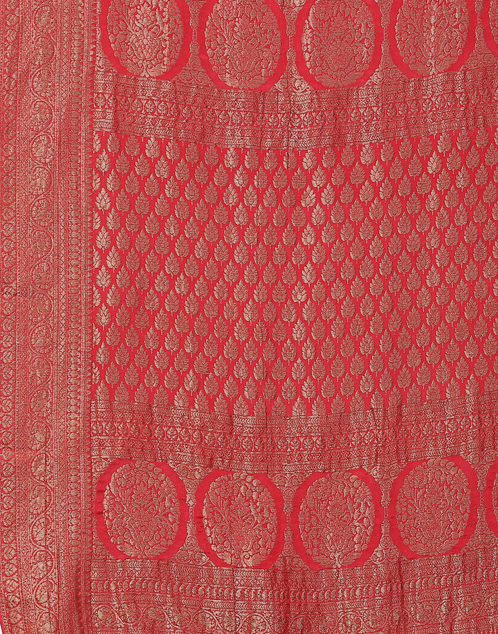 Antiq Zari Jaal Crepe Saree