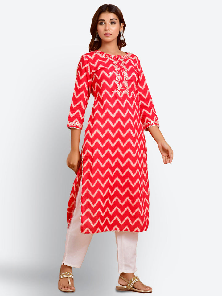Printed Kurti With Pant