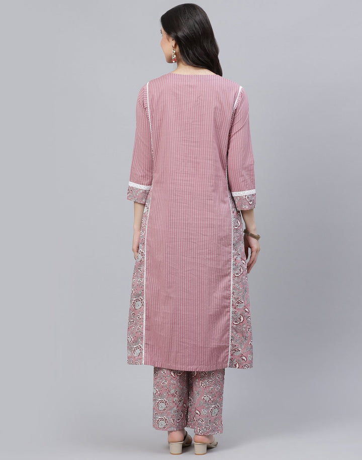 Printed Kurti Pant Set