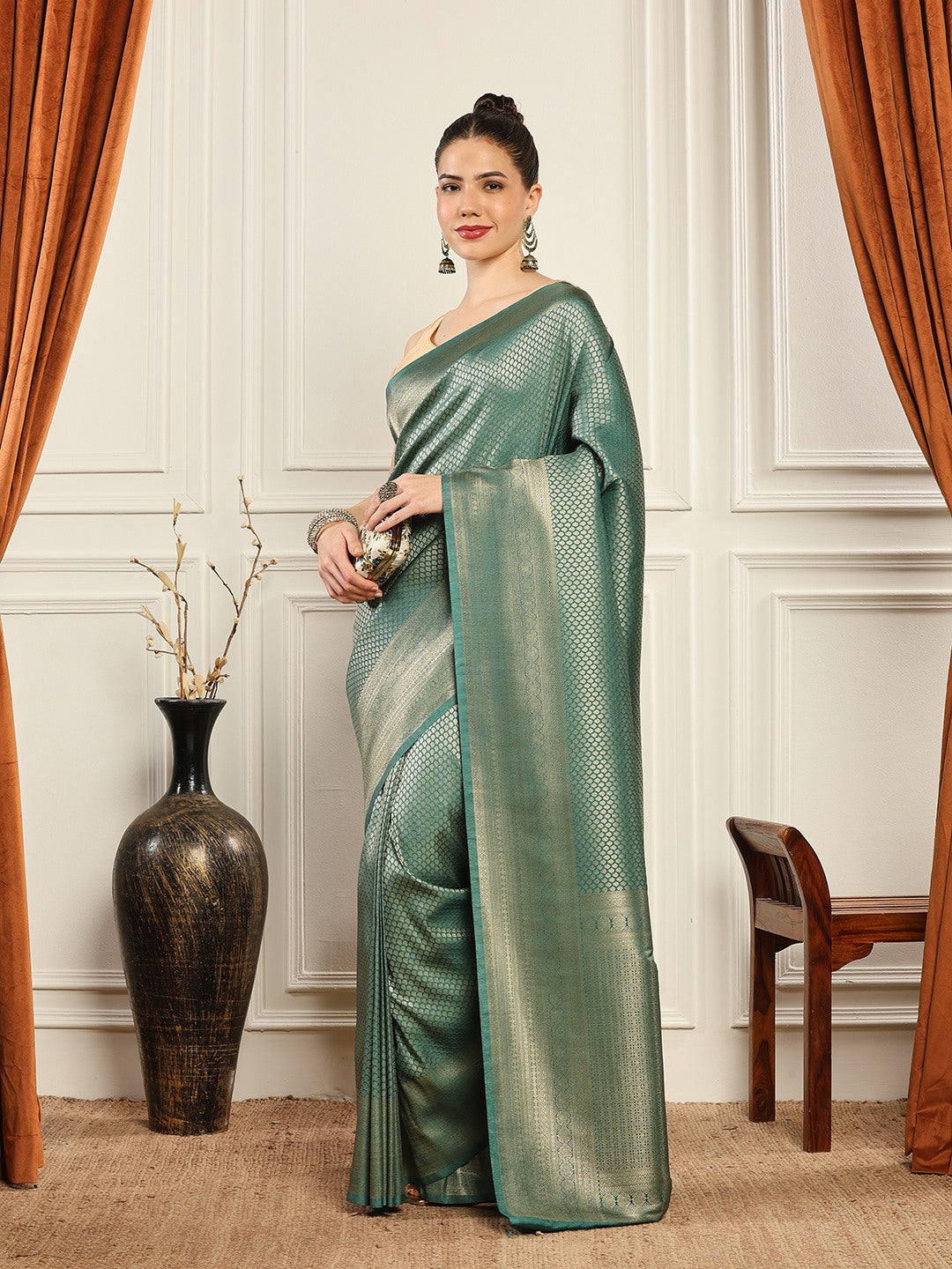 Woven Design Art Silk Saree