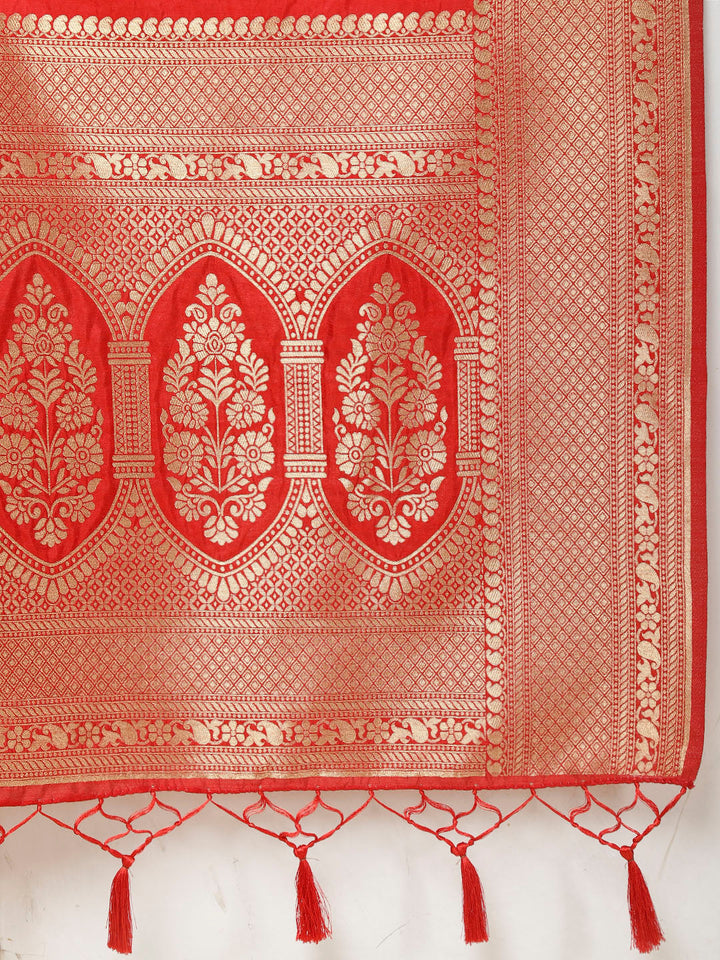 Zari Border Woven Handloom Saree