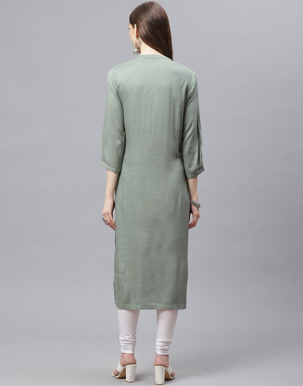 Cotton Kurti With Embroidery