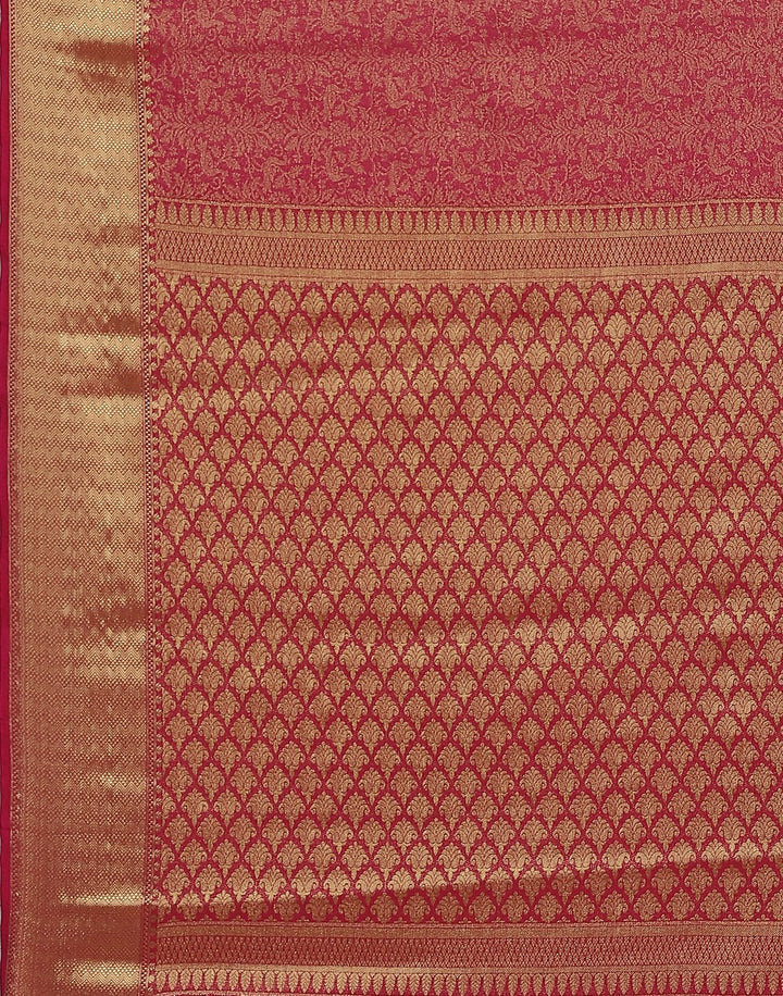 Semi Georgette with Beautiful Zari Jaal Weaves