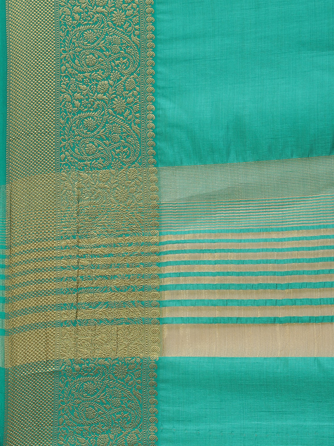 Zari Border Woven Art Handloom Saree