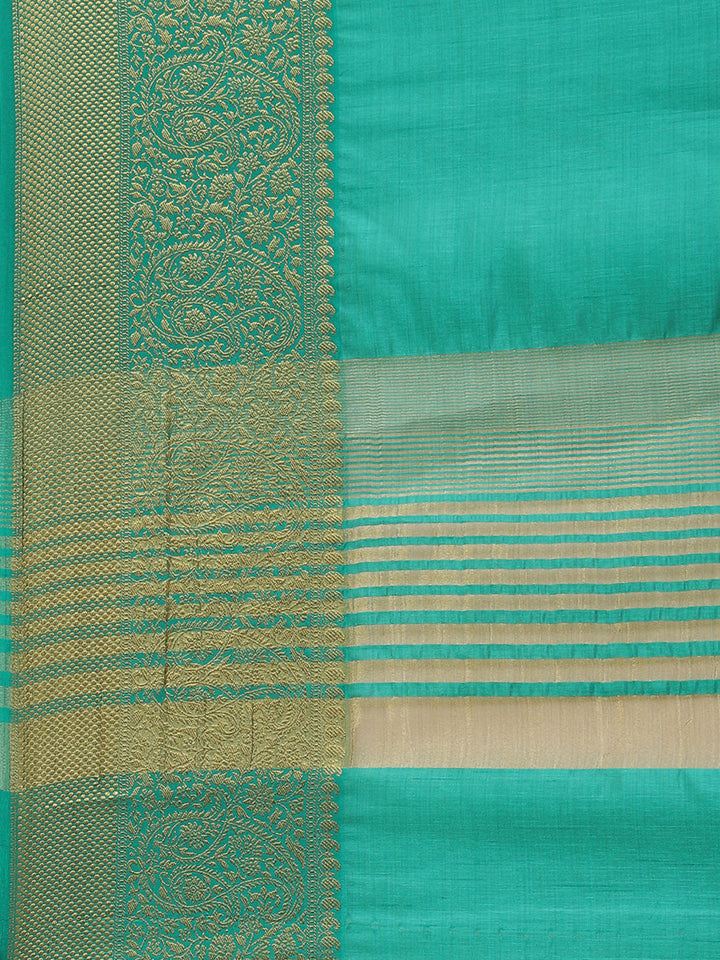 Zari Border Woven Art Handloom Saree