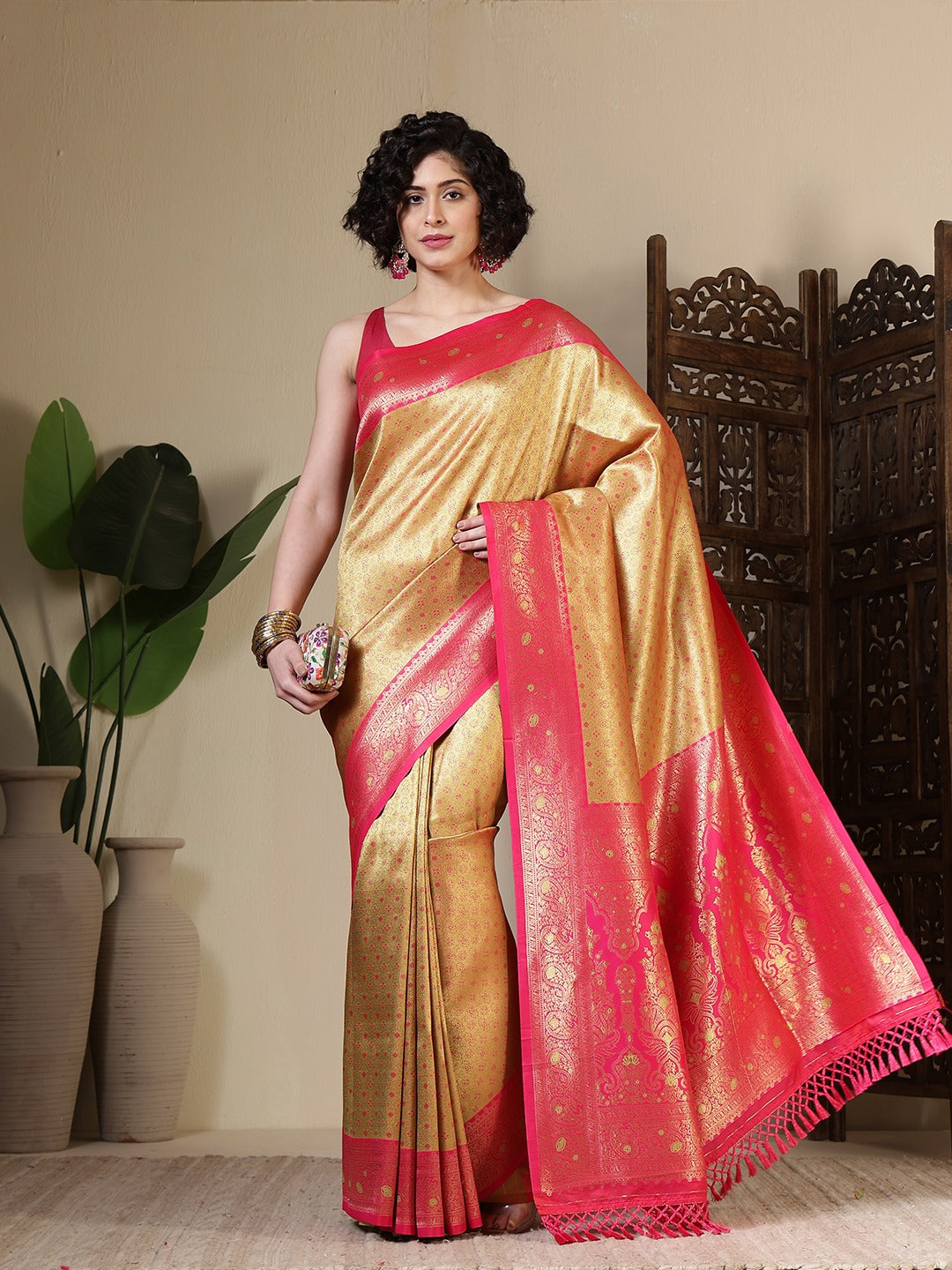 Woven Design Art Silk Saree