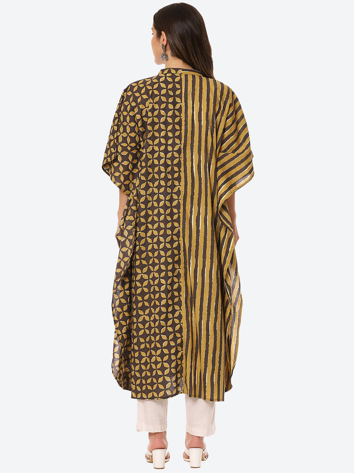 Printed Cotton Kaftan Kurta