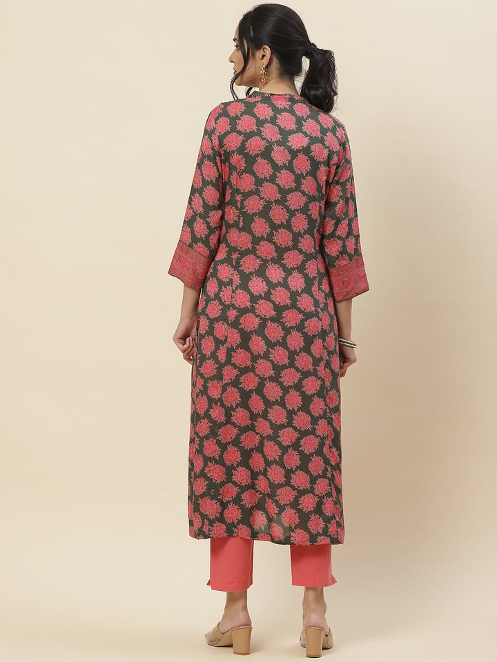Printed Cotton Kurta