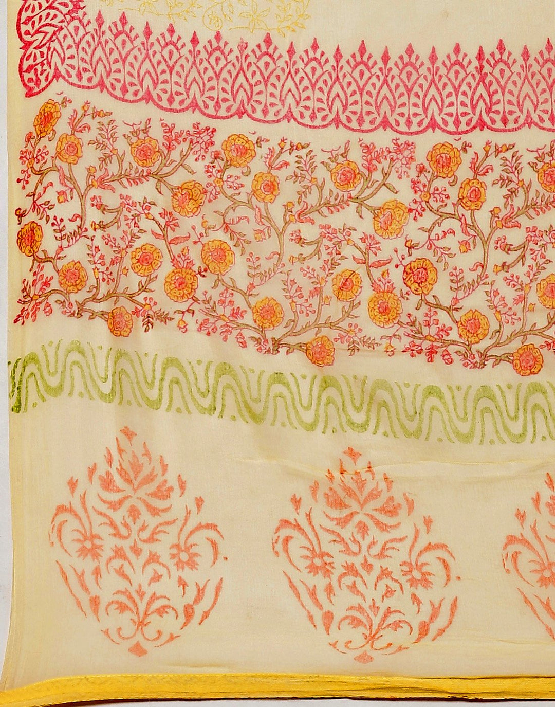 Chanderi Thread work Suit Piece