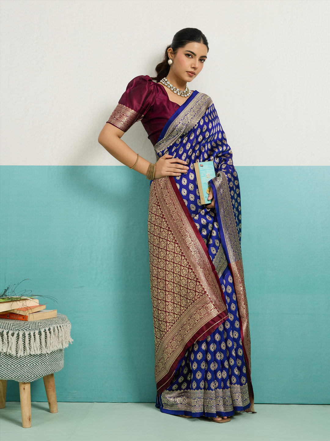 Woven Design Art Silk Saree