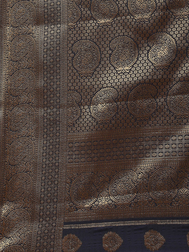 Zari Booti Woven Art Handloom Saree