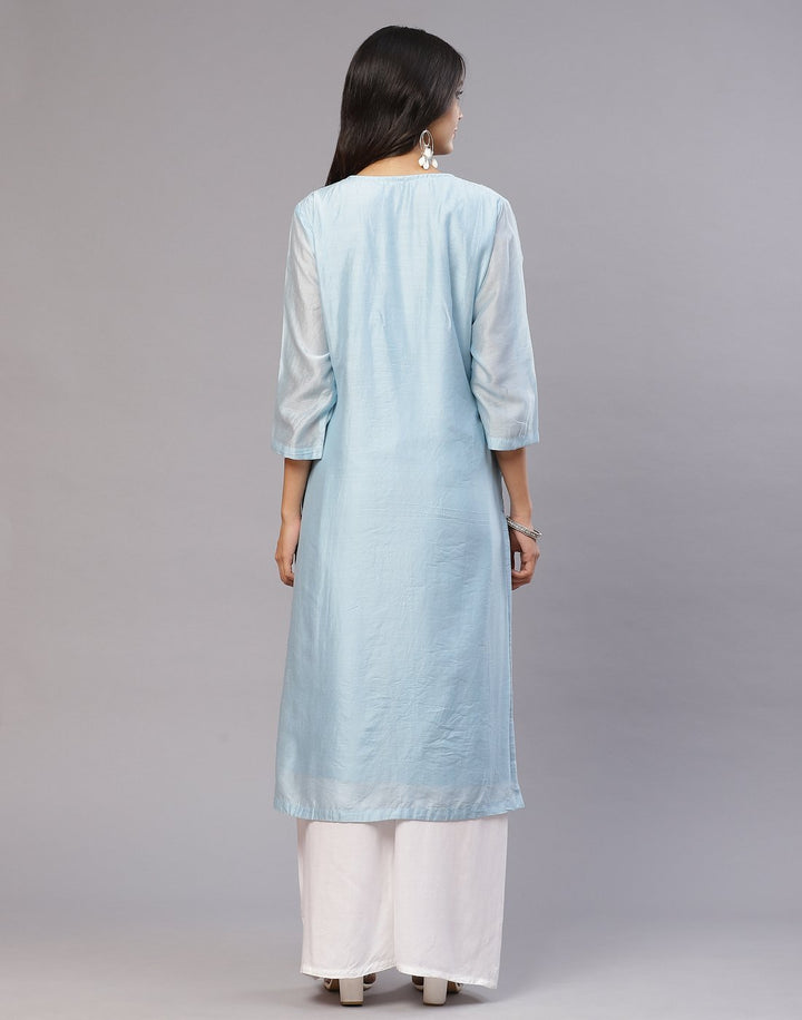 Cotton Chanderi Kurti