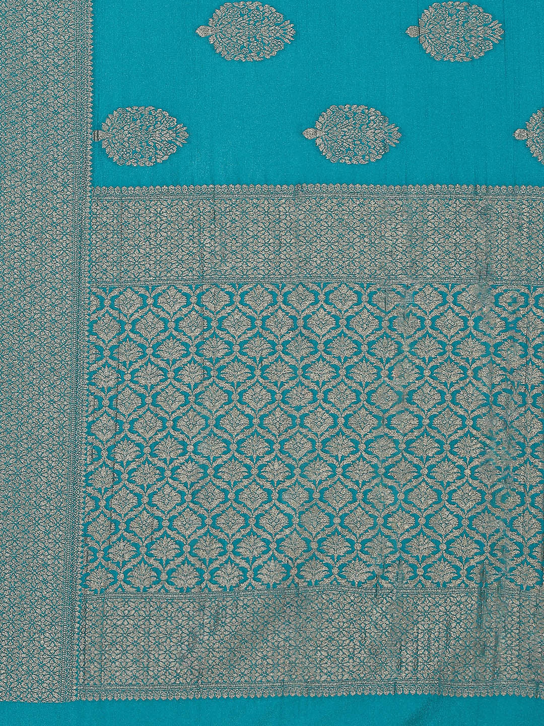 Zari Border Woven Art Tussar Saree