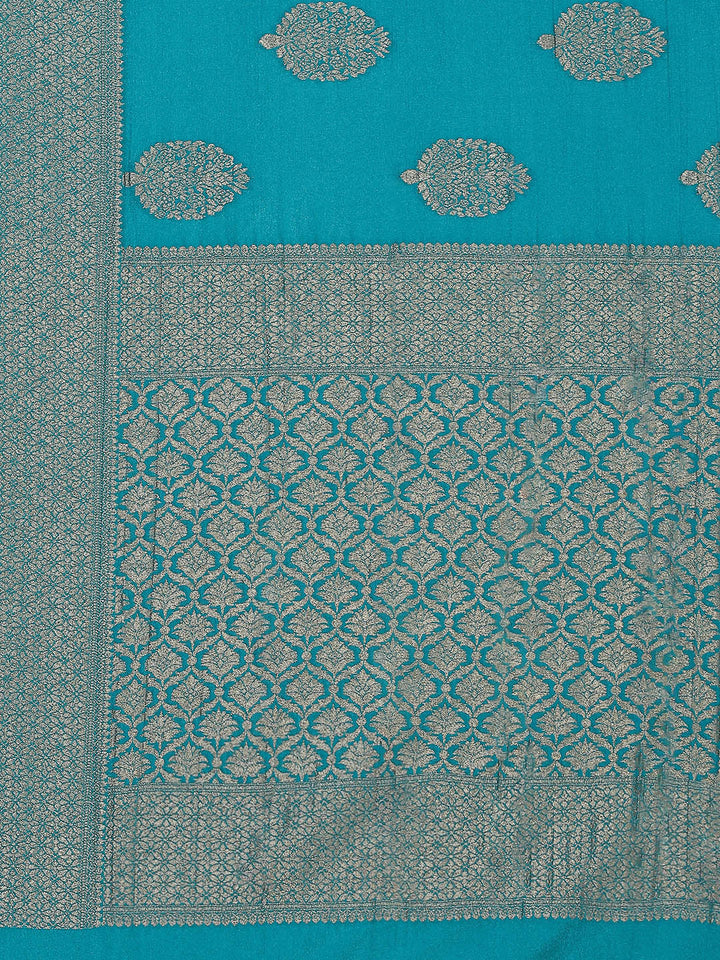 Zari Border Woven Art Tussar Saree
