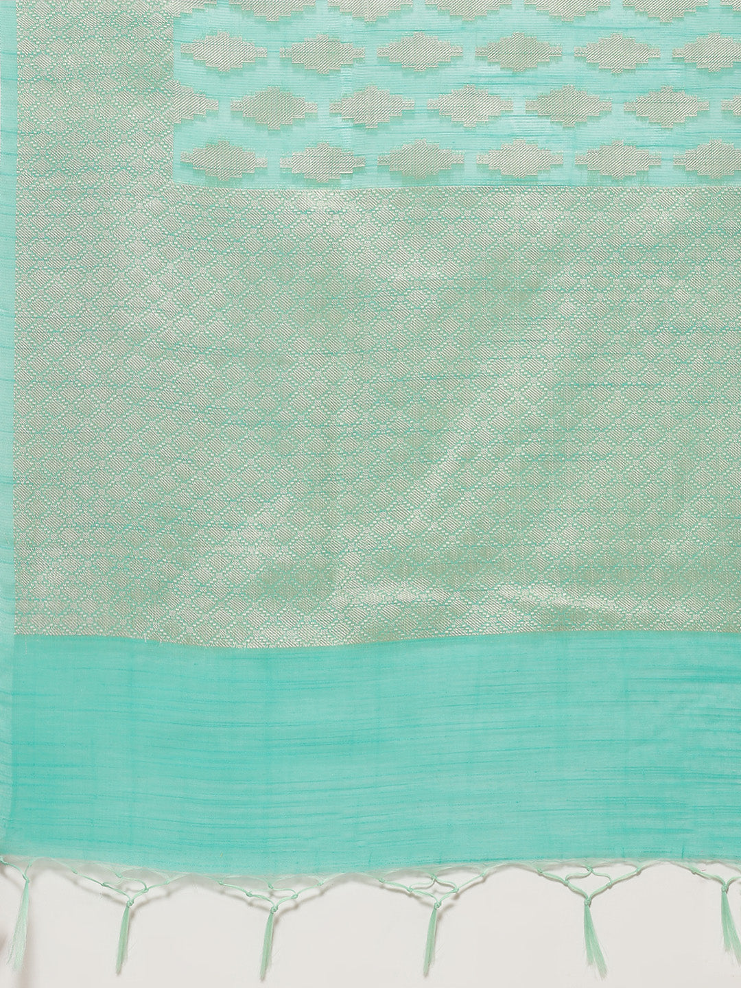 Zari Jaal Woven Cotton Saree