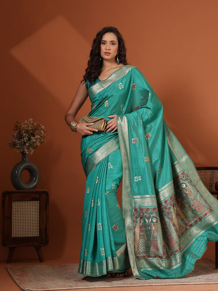 Woven Design Art Silk Saree