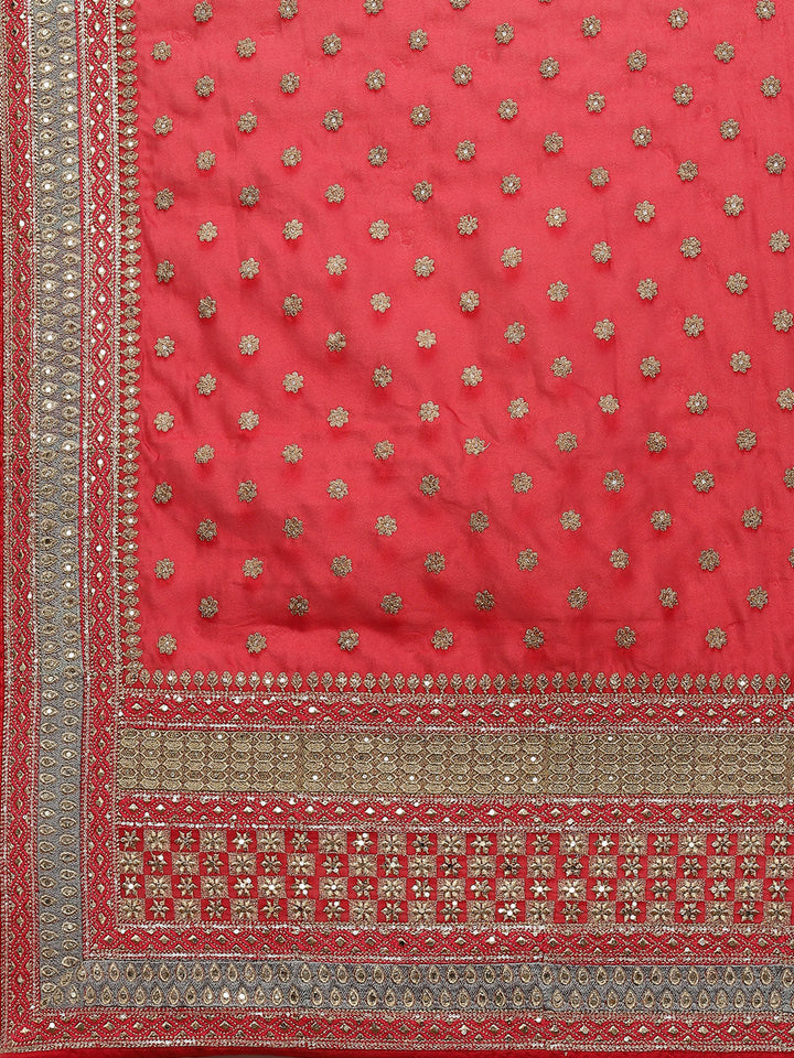 Resham Border Art Georgette Embroidered Saree