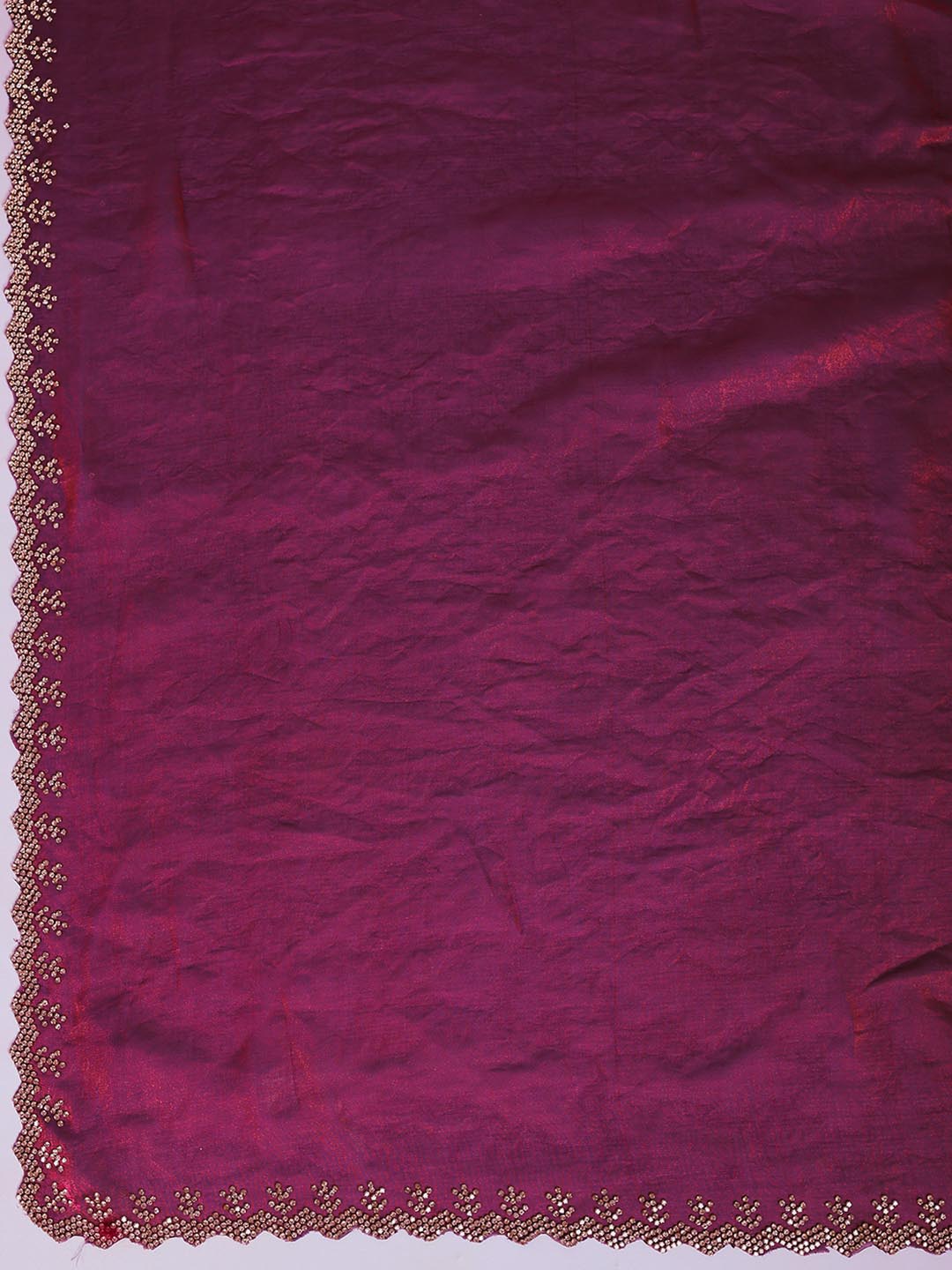 Embroidered Organza Saree