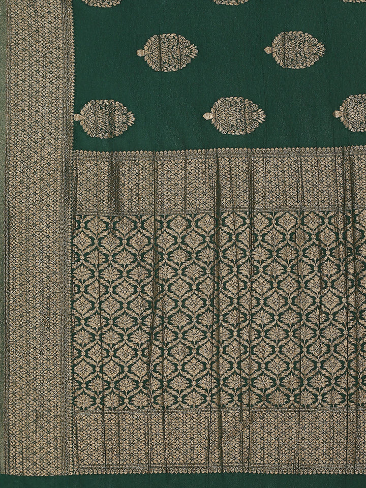 Zari Border Woven Art Tussar Saree