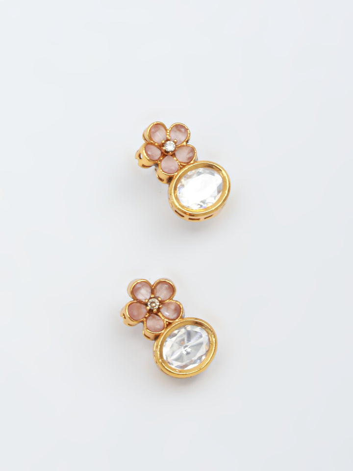 Kundan Necklace Set With Earrings